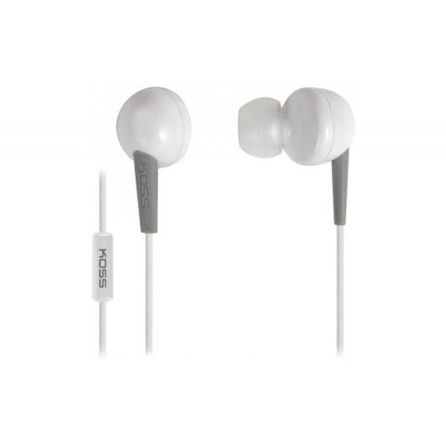 Наушники KOSS KEB6i White с микрофоном